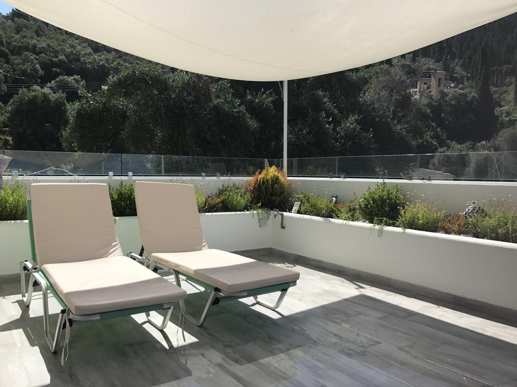 Ferienwohnung Agios Gordios Stevens On The Hill Exterior foto