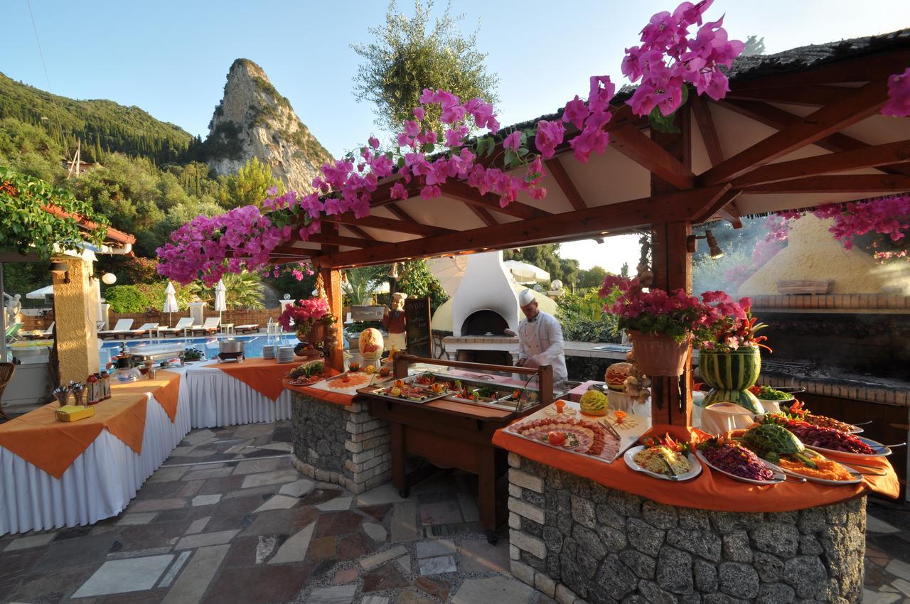 Ferienwohnung Agios Gordios Stevens On The Hill Exterior foto